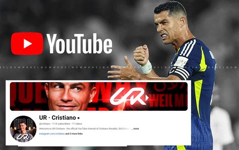 ur cristiano ronaldo youtube channel.